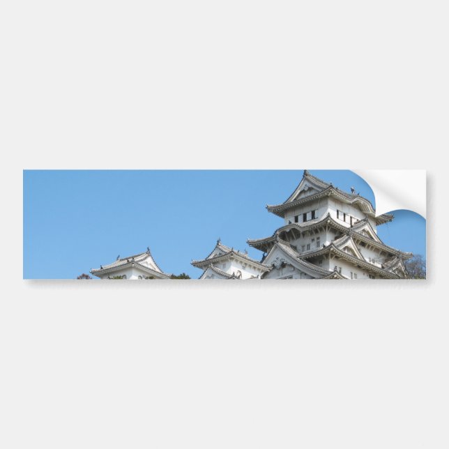 Adesivo Para Carro Himeji Castle 姫 路 城, Hyogo, Japão (Frente)