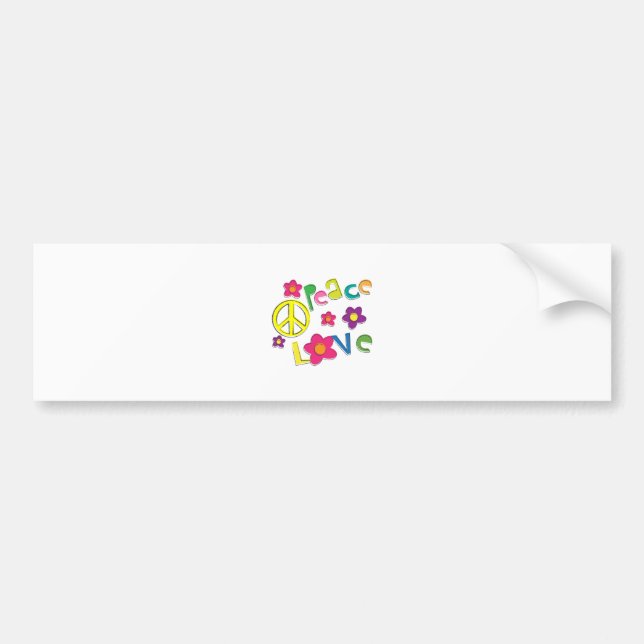 Adesivo Para Carro hippie (Frente)