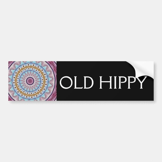 ADESIVO PARA CARRO HIPPY IDOSO (Frente)