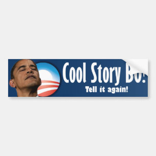 Adesivo Para Carro História legal BO - anti Barack Obama