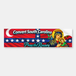 Adesivo Para Carro Historical Convert South Carolina Bumper Sticker