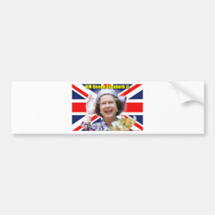 Adesivo Para Carro HM Queen Elizabeth II