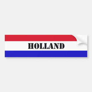Adesivo Para Carro Holland Bumpersticker