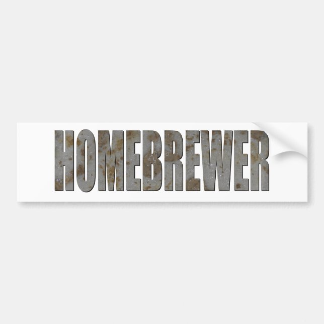 Adesivo Para Carro Homebrewer (Frente)