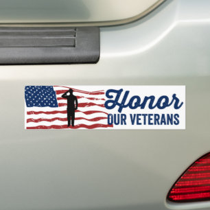 Adesivo Para Carro Homenageie o Dia dos Veteranos do Memorial Day Vet