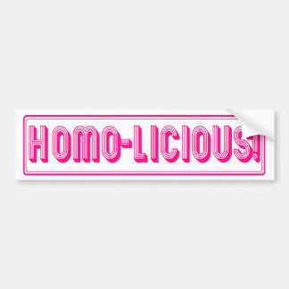 Adesivo Para Carro Homo-Licious