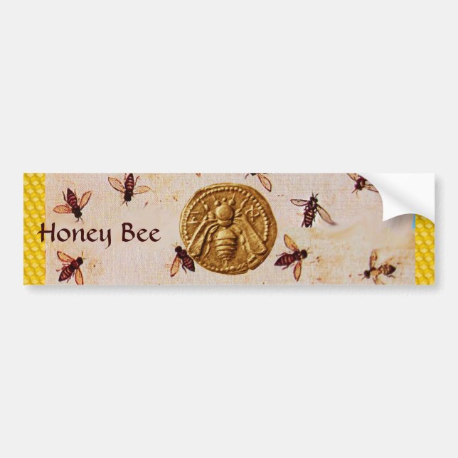 ADESIVO PARA CARRO HONEY BEE (Frente)