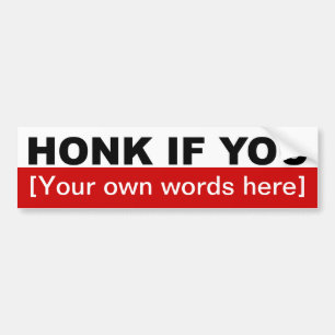 Adesivo Para Carro honk-if-you-modelo-02