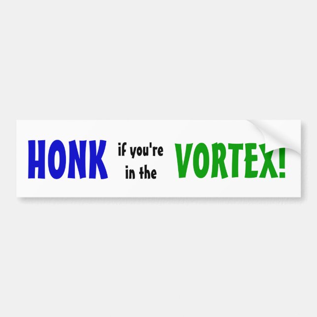 Adesivo Para Carro Honk no Vortex (Frente)