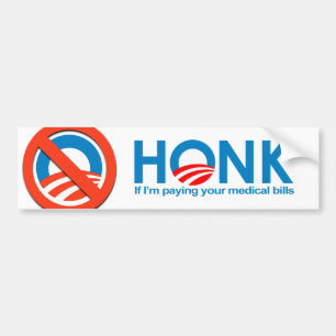 Adesivo Para Carro Honk se eu estou pagando suas contas médicas