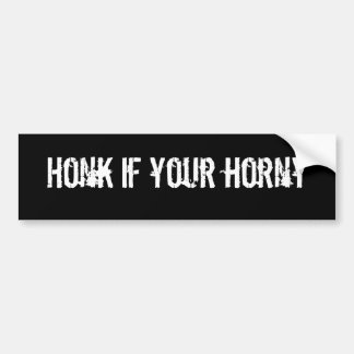 Adesivo Para Carro Honk se seu horny