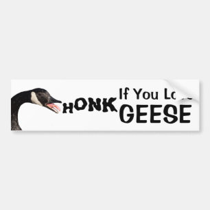 Adesivo Para Carro HONK se você ama gansos (com foto)