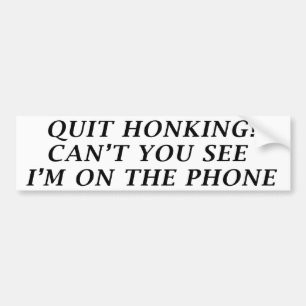 Adesivo Para Carro Honking parado (autocolante no vidro traseiro)