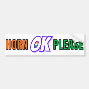 Adesivo Para Carro "Horn OK Please" Desi Truck Style