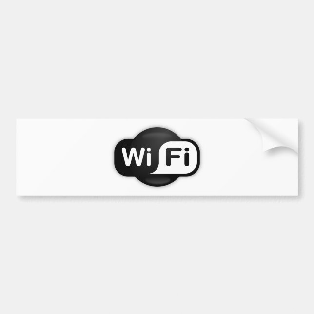 Adesivo Para Carro Hot spot de Wi-Fi (Frente)
