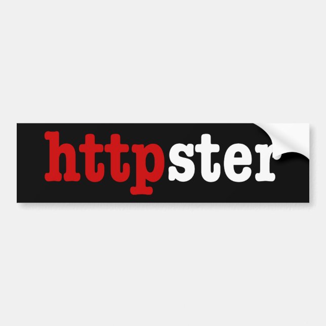 Adesivo Para Carro httpster (Frente)