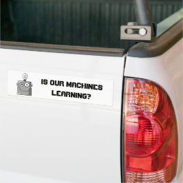 Adesivo Para Carro Humor da Tecnologia de Aprendizagem de Máquinas