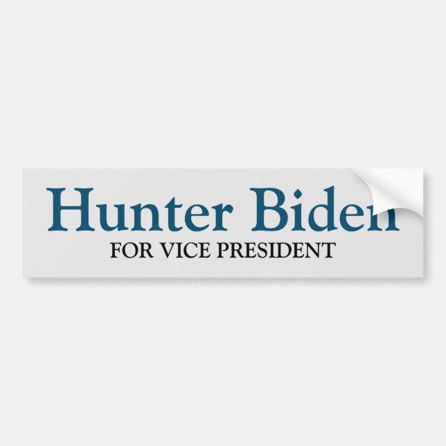 Adesivo Para Carro Hunter Biden (Frente)