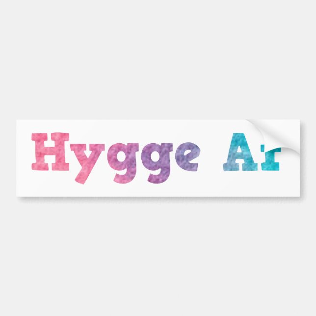 Adesivo Para Carro hygge af (Frente)