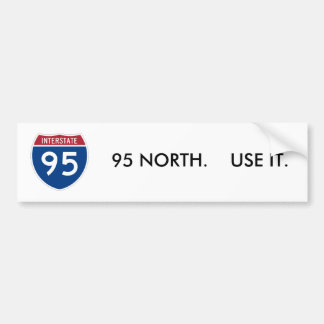 Adesivo Para Carro I-95_svg, 95 NORTES.    USE-O