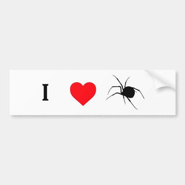 Adesivo Para Carro I Aranhas do Coração (Frente)