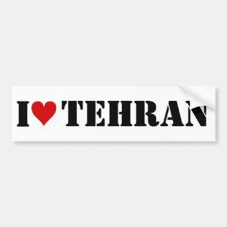 Adesivo Para Carro I [coração] Teerã