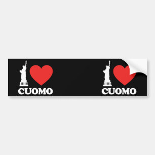 Adesivo Para Carro I Love Cuomo   Statue of Liberty