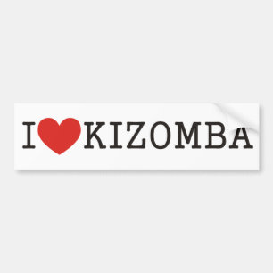 Adesivo Para Carro I love Kizomba