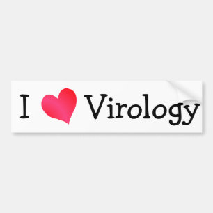 Adesivo Para Carro I Love Virology