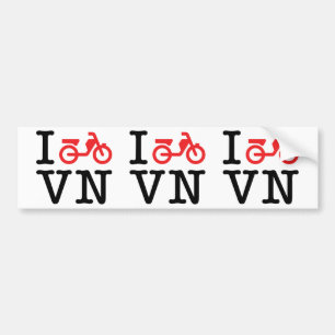 Adesivo Para Carro I Motorbike Vietnam