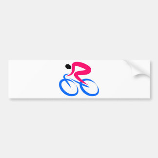 Adesivo Para Carro Ícone do ciclista