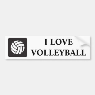 Adesivo Para Carro Ícone do voleibol