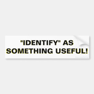 ADESIVO PARA CARRO "IDENTIFICAR" COMO ALGO ÚTIL!