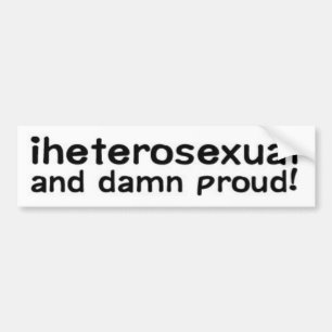 Adesivo Para Carro iheterosexual
