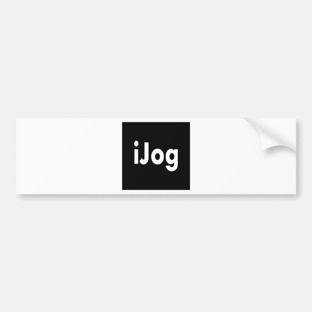 Adesivo Para Carro iJog (Frente)