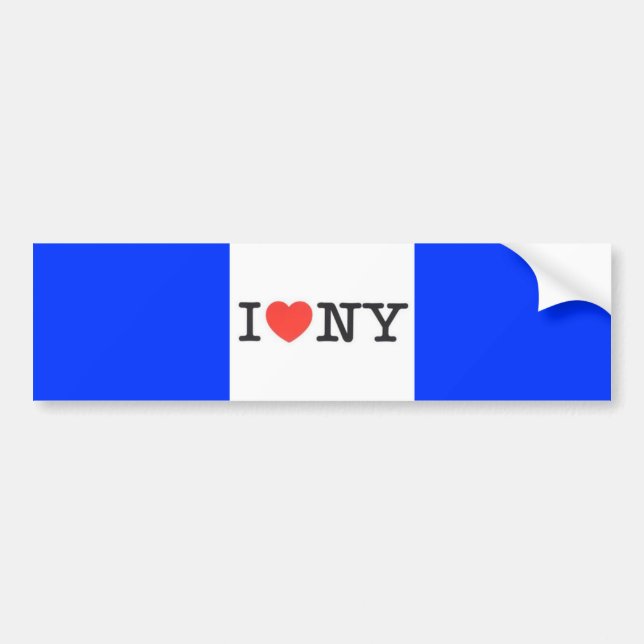 Adesivo Para Carro iloveny (Frente)