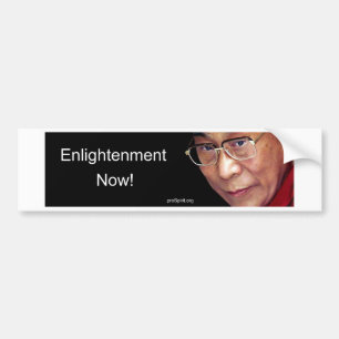 Adesivo Para Carro Iluminação agora! - Dalai Lama