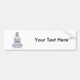 Adesivo Para Carro Iluminação de Buddha