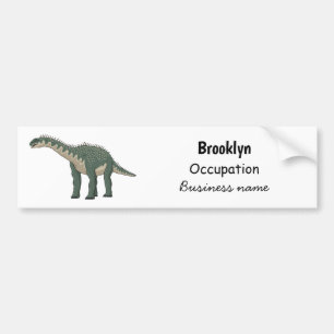 Adesivo Para Carro Ilustração de desenho animado de Barapasaurus