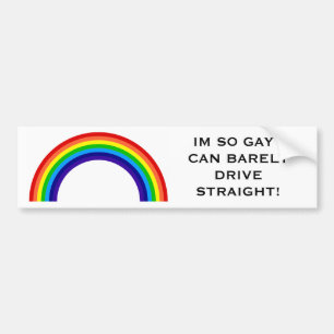 ADESIVO PARA CARRO IM TÃO ALEGRE EU POSSO MAL CONDUZIR O HETERO!