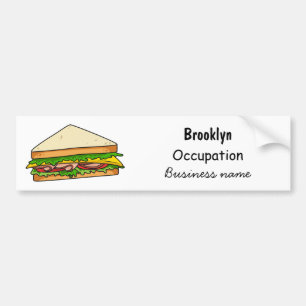 Adesivo Para Carro Imagem de desenhos em Sandwich
