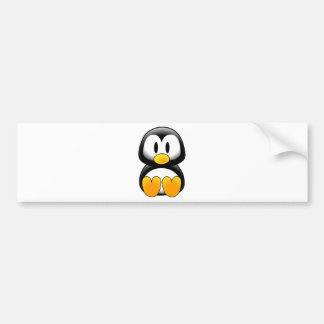 Adesivo Para Carro Imagem do tux do pinguim