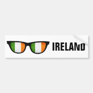 Adesivo Para Carro Imagem personalizada do Irish Shades e para-choque