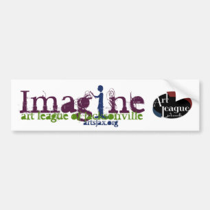 Adesivo Para Carro Imagine Bumpersticker