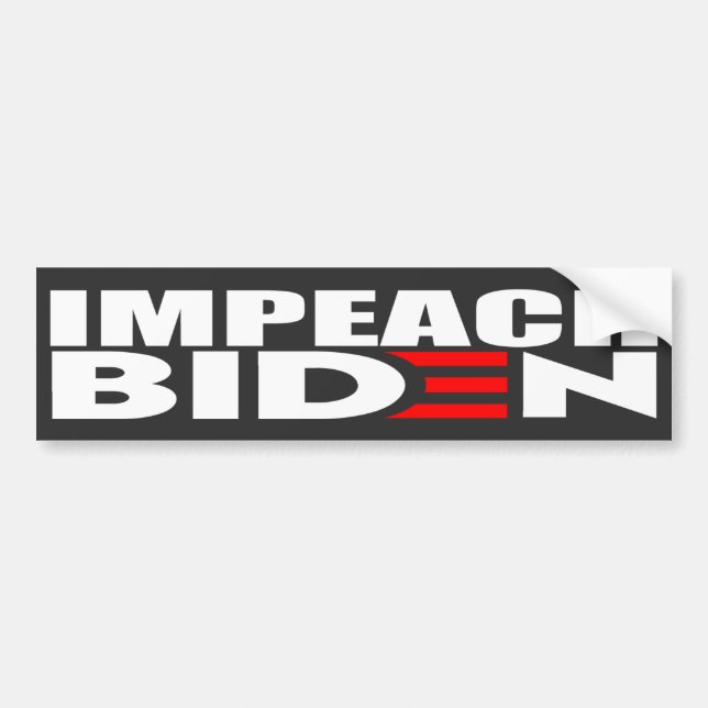 Adesivo Para Carro Impeach Biden Anti Joe Biden (Frente)