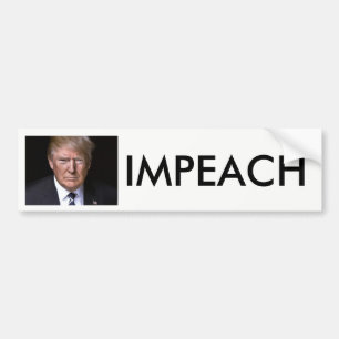 Adesivo Para Carro Impeach Impeach Impeach Anti-Donald Trump