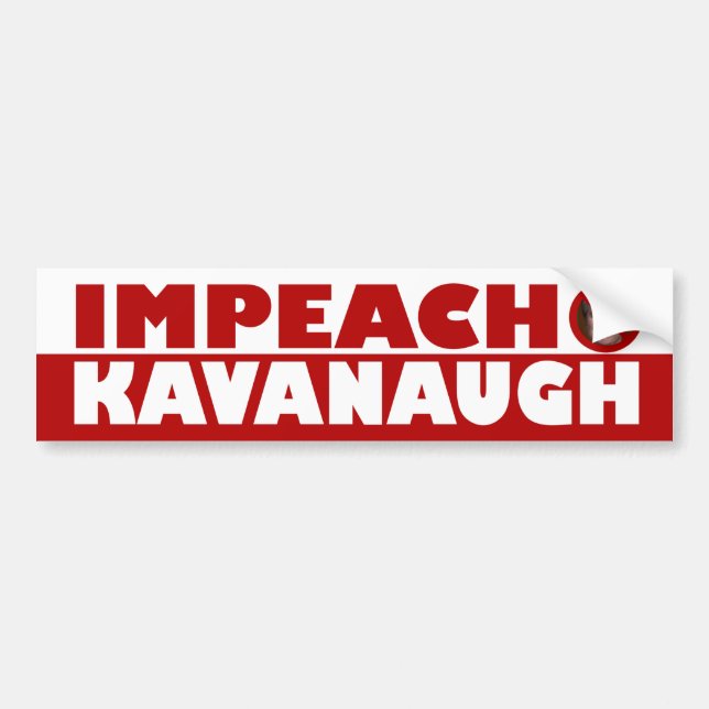 Adesivo Para Carro Impeach Kavanaugh (Frente)