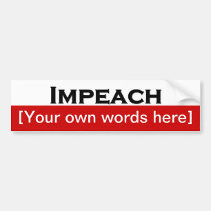 Adesivo Para Carro impeach-modelo