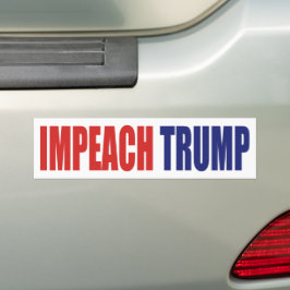 Adesivo Para Carro Impeachment do Presidente Trump - Anti Trump