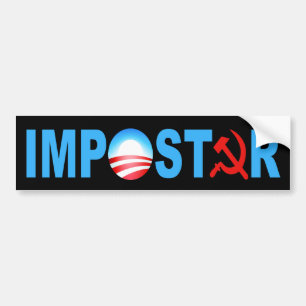 Adesivo Para Carro Impostor de Obama